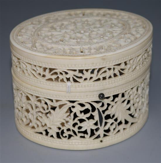 An ivory box